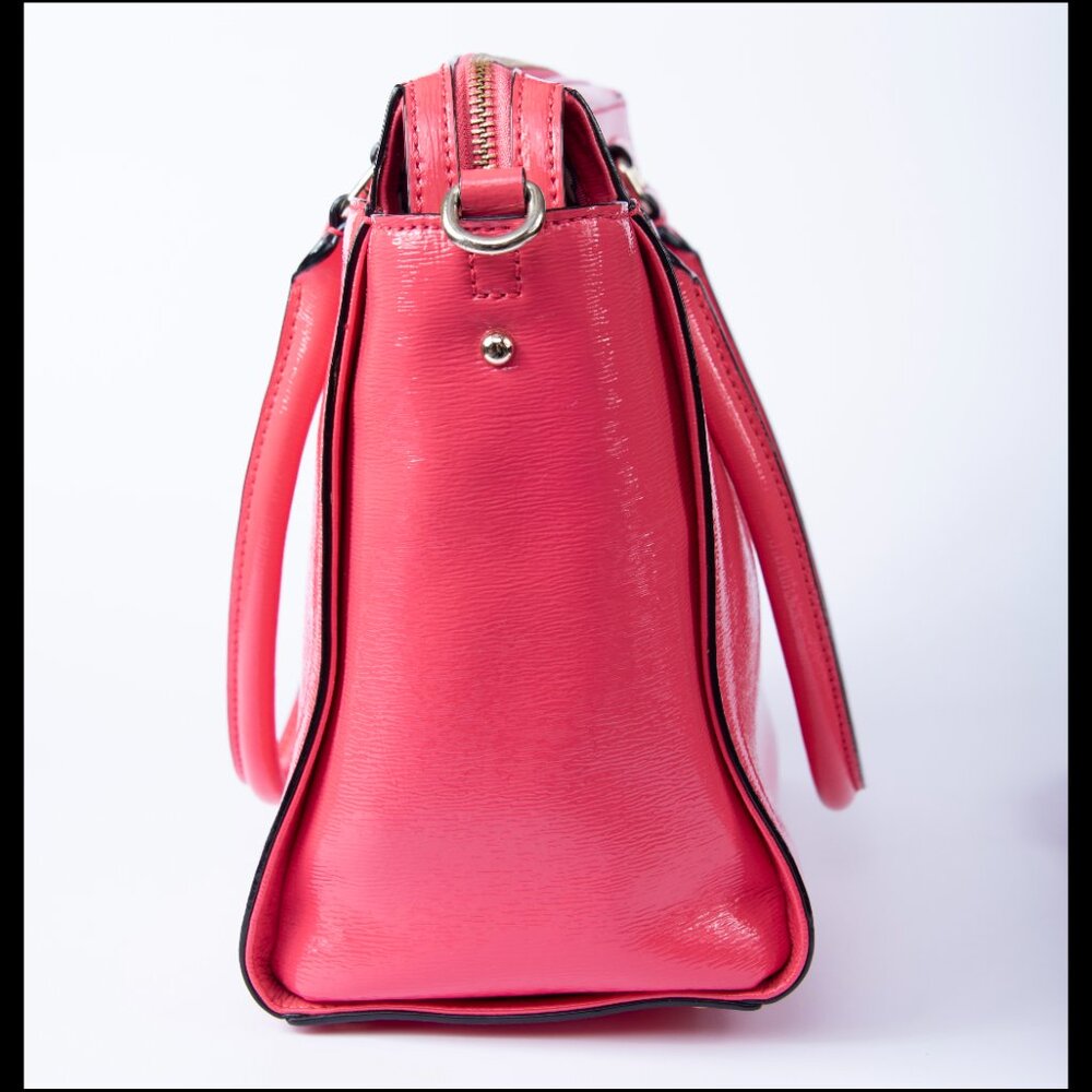 Kate Spade Beacon Court Jeanne Strawberry Patent Leather Satchel Purse EUC - Picture 5 of 8